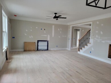 Open kitchen to living area