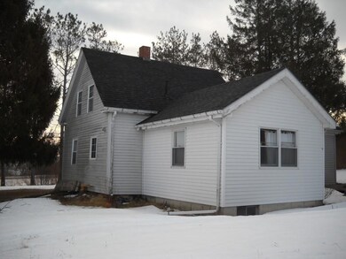 Back and side of house