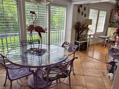 We glassed in lanai creating a breakfast nook and 