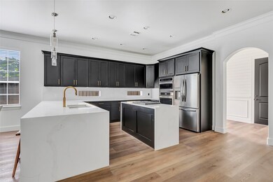 Recently renovated kitchen - new waterfall counter