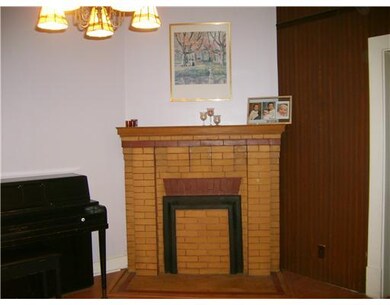 Dining Room. Dec. fireplace in Dining room