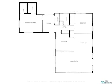 View of floor plan / room layout