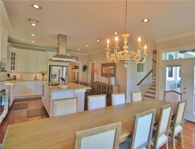 Another view of the kitchen from the dining room.