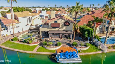 Aerial back yard