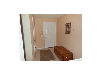 Spacious, tiled entry.