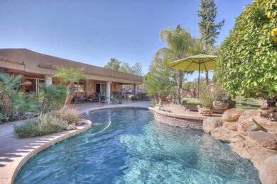 Pebble Pool and Water Feature