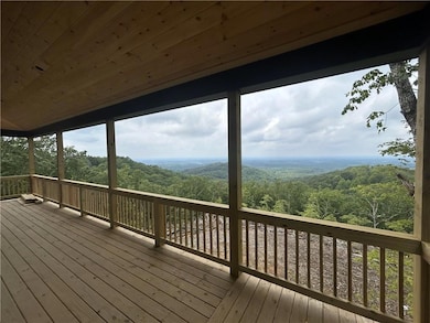 Deck with a forest view