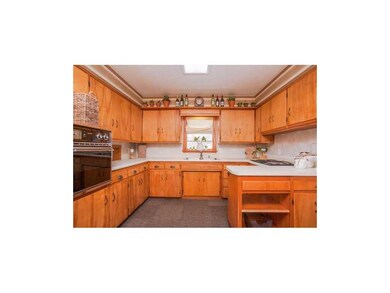 Kitchen. Kitchen with many refinished cabinets and