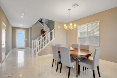 Dining room with wifi thermostat