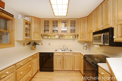 Kitchen with Hickory Cabinets