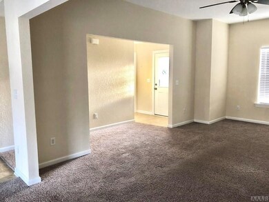 living room and entryway