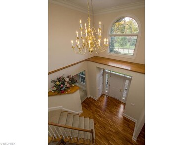 2 Story Foyer with Wood Floors