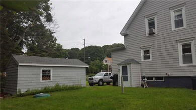 Back view with Garage
