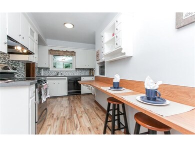 Plenty of counter space in this kitchen for breakf
