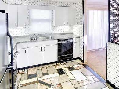 Kitchen and dining room.