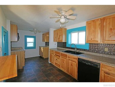 Kitchen Hickory cabinets microwave range hood