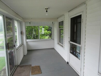 Nice enclosed front porch