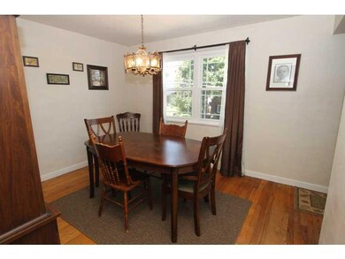 Dining Room. Hardwoods continue in the Dining Room