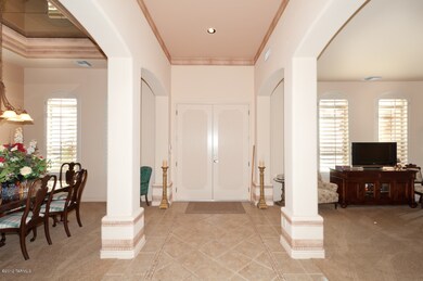Foyer entry to home