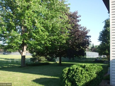 Completely fenced back yard