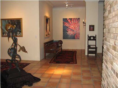 Spacious entry