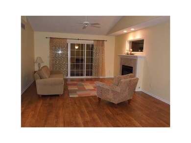 Living Room. gas fireplace, sliding doors to wrap 