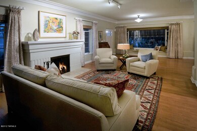 Living Room with Fireplace