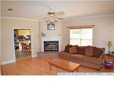 Cozy family room with a neutral color palette that