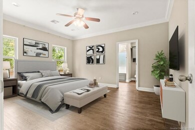 Main bedroom - virtually staged