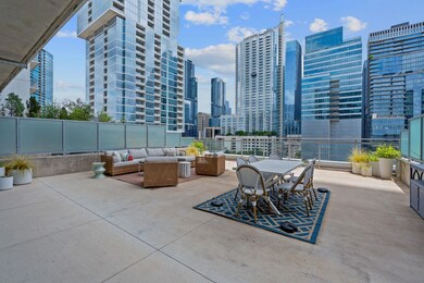 View of patio featuring an outdoor living space