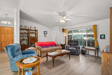 Living Room with Front Door