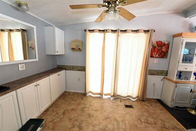 Dining room with sliders to deck!