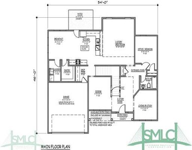 1st Floor Plan.