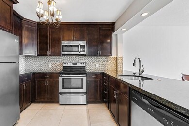 Large and spacious kitchen with stainless applianc