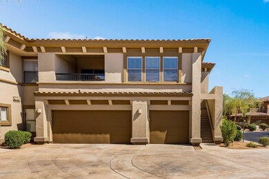 Upstairs view and 1-car garage