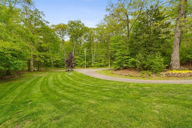 Property is set way back from the road