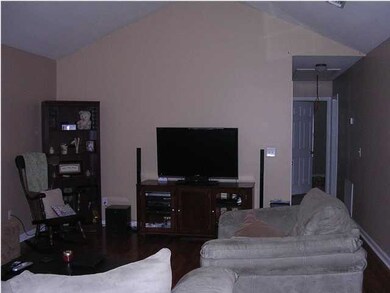 Family Room featuring Cathedral Ceiling!