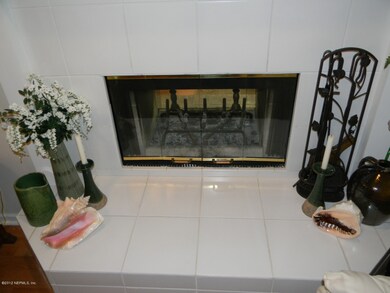 Living Area Side of Two-sided Fireplace