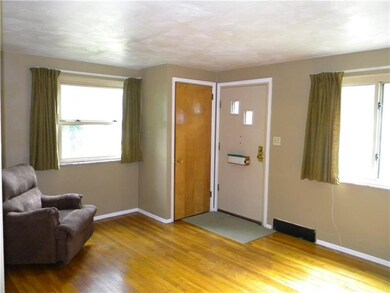 Walk into the gleaming hardwood floors in the nice
