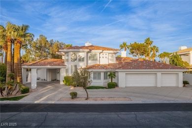 Mediterranean / spanish house with a chimney, stuc
