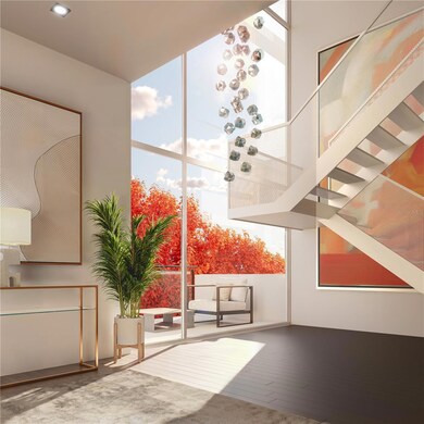 24 foot Floor to Ceiling Windows