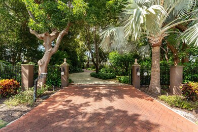 Gated front entrance