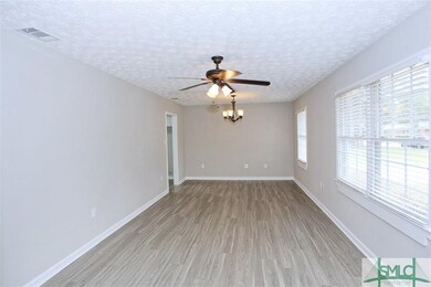 Living/Dining area with great natural light