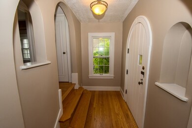 Foyer view of front door.