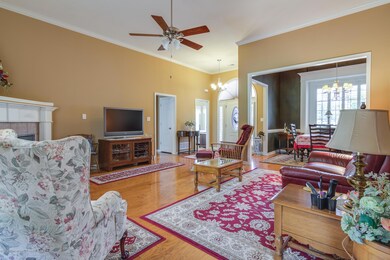 living room view