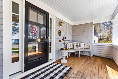 front door looking in