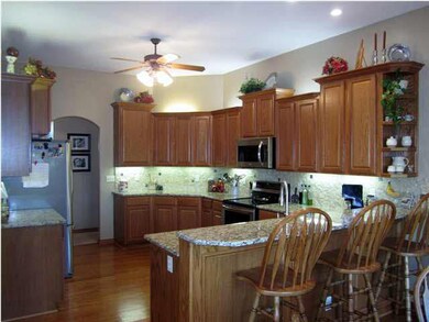 Large Open Kitchen with eating bar