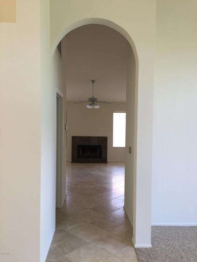 Hallway to Family Room