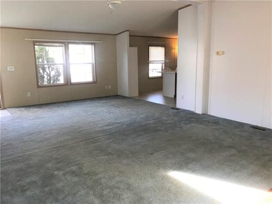 Roomy & bright living room, dining room open floor