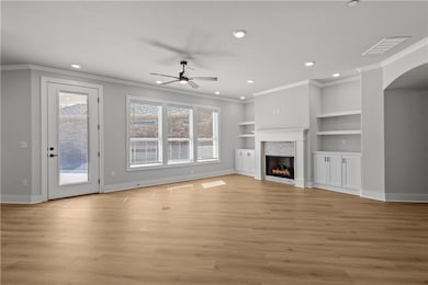 Stock photo, home will look similar.